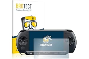 BROTECT Protector Pantalla Cristal para Sony PSP 2000 Protector Vidrio - [Dureza 9H, Anti-Arañazos]