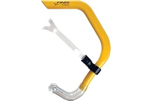 Finis - Tubo de respiración para natación freestyle, color amarillo