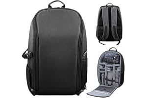 BeisDirect Mochila para dji Air 3 Drone y Accesorios, Bolsa de Almacenamiento portátil de Gran Capacidad Bolsa de Hombro para dji AIR3 Drone y la mayoría de cámaras réflex Digitales (Negro)