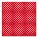 Produktbild Artemio Filz Quadrate mit Punkten 1 mm 30x30 cm Rot/Rot x1
