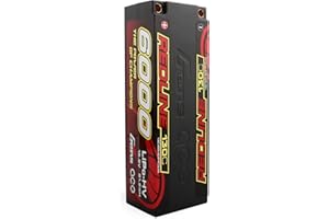 Gens ace Batterie Lipo130C 4S 6000mAh 15.2V 91.2Wh HardCase 59# HV Ultra LCG Lipo Batterie Pack avec 5.0mm Bullet Plug Redline Series pour Voiture RC Truck Evader BX Car Lorry Truggy Buggy
