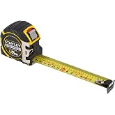 STANLEY FATMAX Auto Locking Tape Measure 5m, XTHT0-33671 | Durable 32mm wide blade, Tru-Zero hook, Class II accuracy, integra