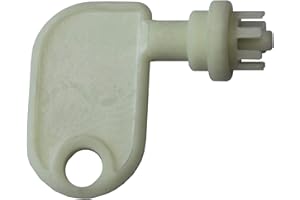 Roto TS1443 Original Adjustment Key for HTB Door Hinges White