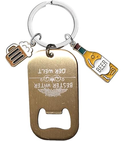 Portachiavi Apribottiglie In Titanio SW637 - Ultra Leggero 7.9g, Grigio, Regalo Per Uomini - Foto 10