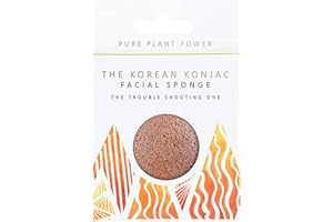 The Konjac Sponge Co The Elements Fire Purifying Volcanic Scoria Facial Sponge