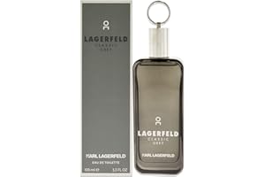 ‎KARL LAGERFELD Karl Lagerfeld Classic Grey EdT, Linie: Classic Grey, Eau de Toilette für Herren, Inhalt: 100ml
