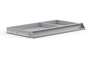 Moll Easy Schublade CP Scrivania per Bambini, Legno, Grigio, 67,50cm × 34cm × 5,70cm