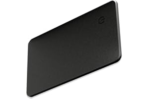 Nutale Localisateur D'objets de Clé Noir Localisateur de clés pour Les Systèmes Android et iOS Localisateur D'article pour Portefeuille, étiquettes de Bagages