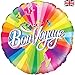 Produktbild Large 18 Bon Voyage Fair Well Travels Colouful Helium Foil Balloon by Fancy Pants Party Store
