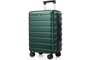 ROADCHEER Koffer Hartschalen-Kofferset Mit 4 Rollen Groß, PC Leicht Handgepäck Trolley Rollkoffer Reisekoffer Mit TSA-Schloss und 4 Rollen