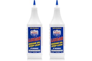 LUCAS OIL Lucas Lot de 2 flacons d'huile moteur Stop Leak 946 ml