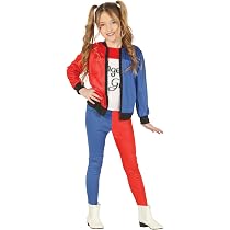 FIESTAS GUIRCA Gefährliches Mädchen Kostüm - Karneval & Halloween Outfit Für Kinder (Größe 142-148 Cm)