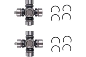 WQSING 2X Front Rear Drive Shaft U Joint 49050-1057 Compatible with Kawasaki Bayou 400 1993-1999 Prairie 300 1999-2002 Prairie 400 1997-2002