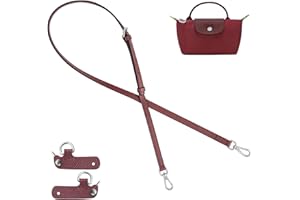 jiesinlov sac en cuir de vachette bandoulière réglable kit de conversion pour Le Pliage Pouch(MINI Nouvelle Version-Grenade)