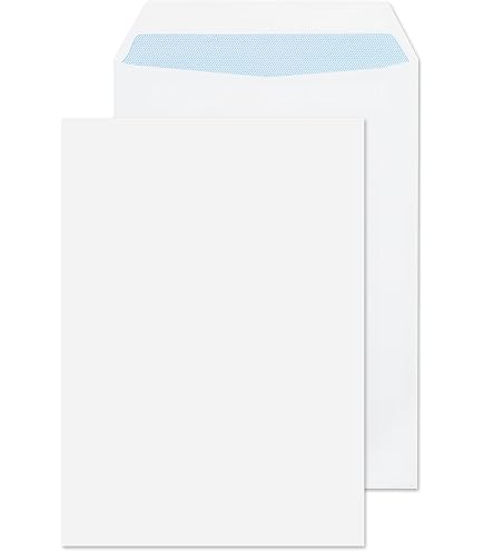 Clairefontaine DL2 Umschläge Mit Sichtfenster – 500 Stück, 114x229 Mm, 80g Papier, Nassklebend, Für Maschinen