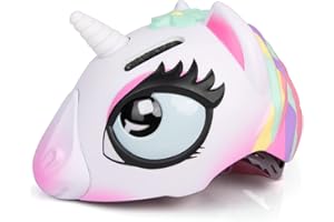 ANIMILES Kids Helmet, 3D Unicorn & 3D Shark Bike Helmet for Girl Boy, Safety Children's Helmet for 3-8 Years Multi-Sport Bicycle Helmet for Skateboard Skating Scooter