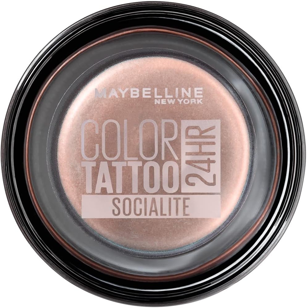 Maybelline New York Color Tattoo 24HR Krem Göz Farı - 150 Socialite (Açık Pembe)