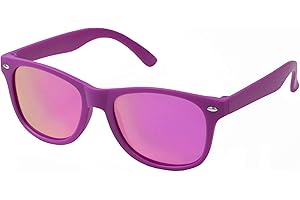 KIDDUS Gafas de Sol Infantiles para niña o niño. Polarizadas. Protección UV400. Edad recomendada: 6 años o más. Colores vibrantes variados