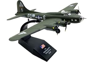 ARCADORA 1/144 B-17 Bomber WWII Classic B17 Bomber Alloy Aircraft model, Plane Souvenir Static Display for Collection Model