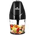 Pringle Electric Chopper | 600ml Capacity 250W | Mixer/Blender One Touch Operation | Twin Blade Technology | 1 min non stop operation/heavy motor [ Assorted, 1 year warranty ]- EC 904 (EC 904)