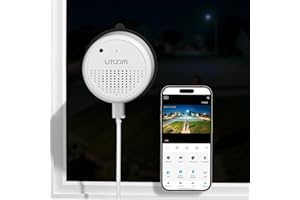 litokam Window Camera 3MP 2K, 2.4GHz & 5GHz Indoor Cameras for Home Security with Al Full Color Night Vision, Person/Motion/Sound Detection & Real-Time Alerts, 24/7 Recording, 104°View Angle