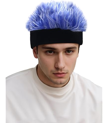 Cappello Con Parrucca Incorporata - Divertente, Colorato, Perfetto Per Feste, Cosplay E Look Hip Hop
