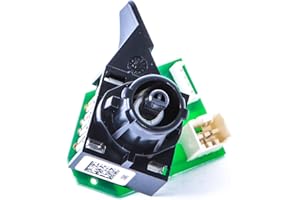 STAUBSAUGERLADEN.DE IHR PARTNER FÜR GERÄTE UND ZUBEHÖR Oryginalny dekoder, regulator prędkości obrotowej do Vorwerk Thermomix TM5 i Bimby TM5 – oryginalny wiersz zapasowy – Made in Germany – włącznik, licznik prędkości obrotowej, przycisk, pokrętło