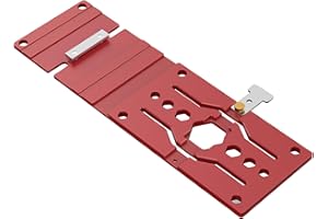 CIMSFCOR Track Saw Guide Rail Square for DeWalt, 340mm Track Saw Square, 90° Right Angle Track Saw Square for Precise Cuts