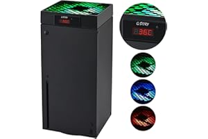 G-STORY Lüfter für Xbox Series X, Lüftergeschwindigkeit wird automatisch durch Temperatur angepasst, 3 Geschwindigkeiten 1500/1750/2000 U/min (140 mm)