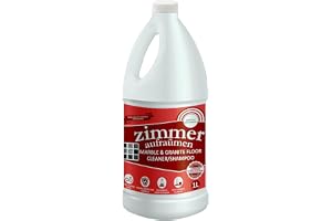 Zimmer Aufraumen - Marble & Granite Shampoo/Floor Cleaner. 2X THICK & CONCENTRATED. ECONOMICAL.100% BIODEGRADABLE With French Fragrance.Eco-friendly. Kids & Pets Safe (1 Liter)