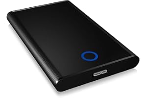 Icy Box IB-273StU3 11479 Boîtier externe pour Disque Dur 2.5" SATA USB 3.0 Aluminium/Plastique Noir