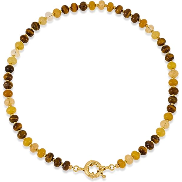 Collana a cravatta con perle, gemme multicolore e chiusura in diamanti - Marco Bicego