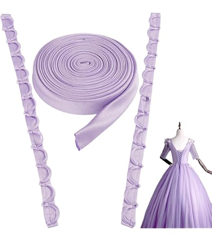 GORGECRAFT 4 pièce/Ensemble de Corset en Satin pour Robe de Mariée avec Fermeture Éclair de Rechange Réglable au Dos avec Lacets en Ruban de Satin pour Robe de Bal Formelle de Soirée
