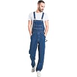 Dickies Men's 8396snb Denim Bib Overall 