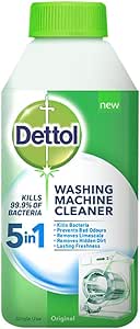 Dettol Anti Bacterial Washing Machine Cleaner, 250ml