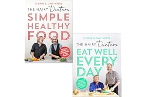 The Hairy Dieters Collection 2 Books Set By Hairy Bikers (Hairy Dieters' Simple Healthy Food & Eat Well Every Day)