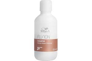 Wella Professionals Fusion Intense Repair Shampoo - Intense Repair Detangling Shampoo for Dry & Damaged Hair - Smoothening, Boost Shine & Protect Hair Against Breakage (100ml)