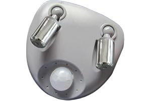 SUNERLORY Einparkhilfe für Garagen, Universal-ABS Dual Laser Einparkhilfe Rückfahrassistent Deckenposition Infrarot-Induktionsführung Autogarage Einstellbares Einparkhilfesystem(Grau)