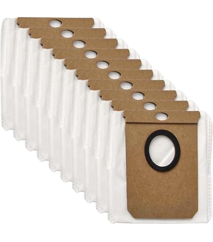 T/F Set 8 Sacchetti Per Aspirapolvere Robot – Compatibili Con Laresar L6 Pro – Capacità 3L – Filtro Anti-allergene - 3