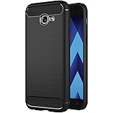 COPHONE® Coque de Protection Samsung Galaxy A5 2017 A520 Etui antidérapent Coque Fibre de Carbone Noir Samsung Galaxy A5 2017