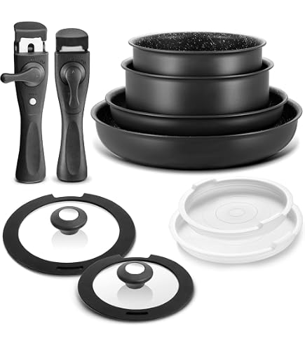 Cuisinart Küchenwerkzeuge Set – 7-teilig In Schwarz, Mit Hitzebeständigen Nylon-Köpfen & Ergonomischen Griffen – Spülmaschinenfest