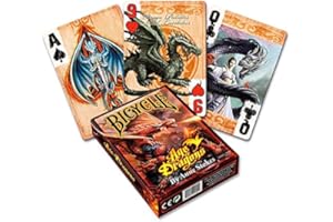 SOLOMAGIA Bicycle - Anne Stokes Age of Dragons - Deck of Cards - Tours et Magie Magique