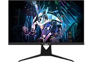 GIGABYTE FI32Q X EK 32” Moniteur de jeu UHD - 2560 x 1440 (QHD), 240Hz, 1ms, 400 cd/m², FreeSync Premium Pro, DisplayHDR600, HDMI 2.1, DisplayPort 1.4
