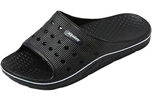 JOMIX Kapcie męskie, gumowe, do basenu morskiego, do domu