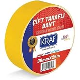Kraf &Ccedil;ift Taraflı Bant 38mmx25m