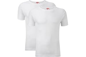 HEATWAVE THERMALWEAR Heatwave® Pack of 2 Men's Thermal T Shirt, Warm Underwear Baselayer, S M L XL XXL Thermals