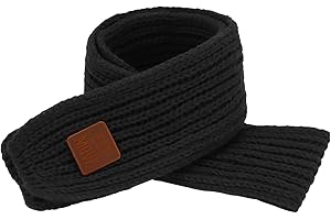 ALLY-MAGIC Kids Scarves Autumn Winter Knit Scarf Warm Solid Color Neckerchiefs Collar Neck Warmer Y6-BZWJ