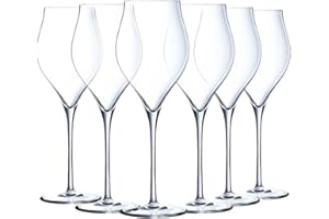 CHEF & SOMMELIER Chef&Sommelier - Collection Exaltation - 6 Verres à pied 38 cl - Fabriqués en France - Emballage renforcé