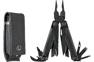 LEATHERMAN - Narzędzie wielofunkcyjne Surge z 21 wszechstronnymi i mocnymi narzędziami, czarne z kaburą MOLLE