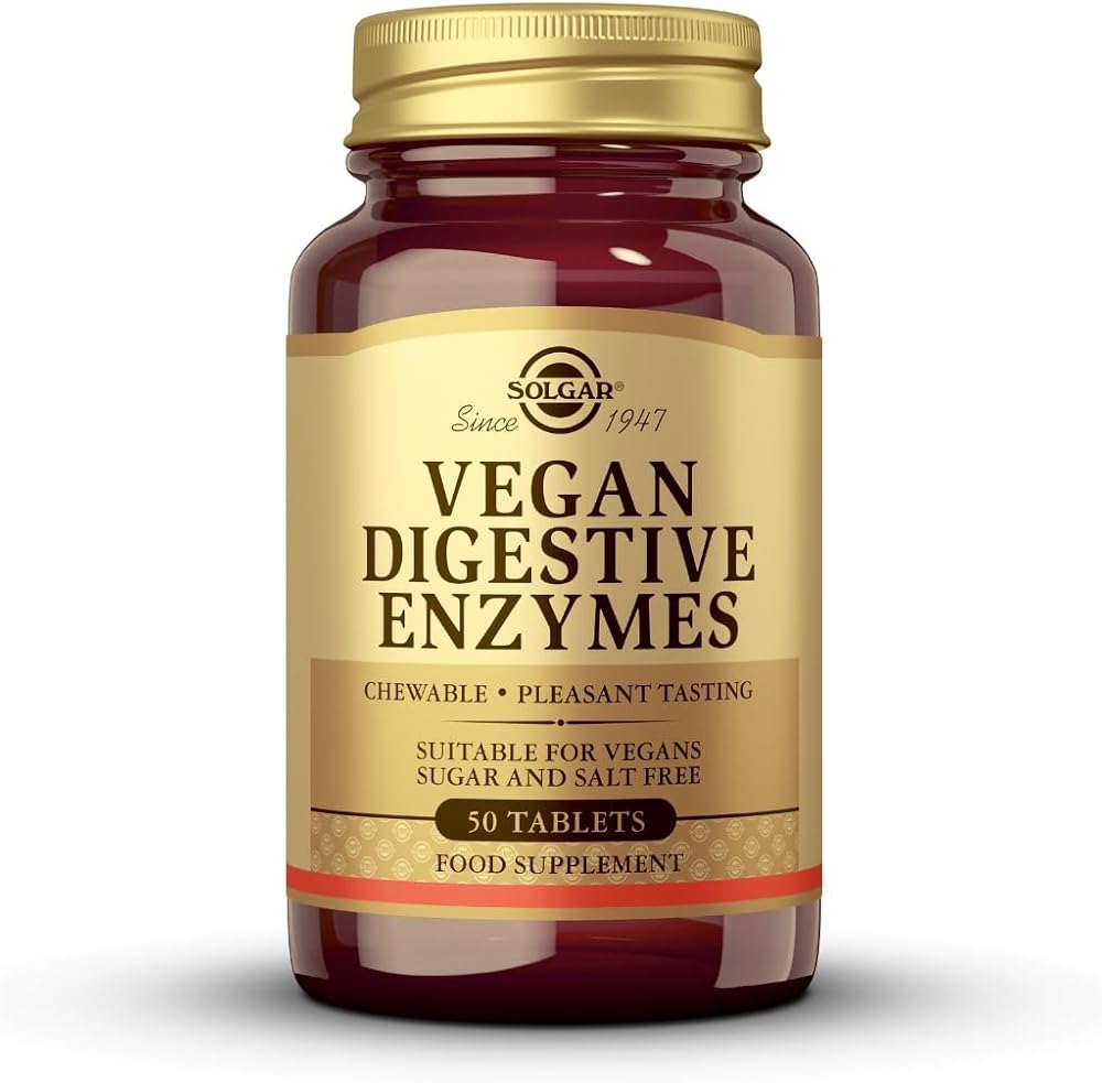 Solgar Digestive Enzymes Sindirim Enzimleri 50 Tablet
